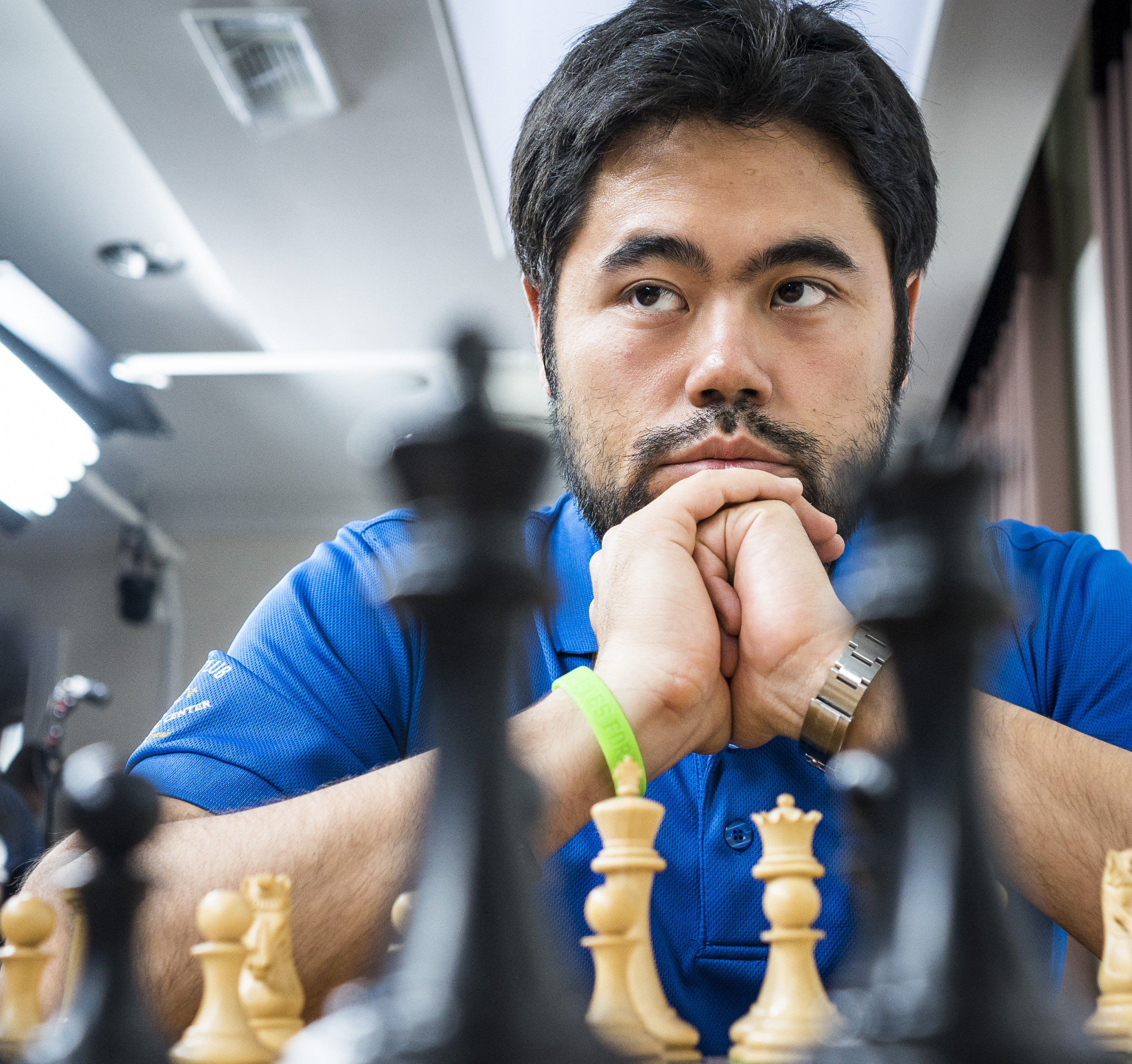 Hikaru Nakamura - Schachgroßmeister Hikaru Nakamura - Schachgroßmeister (Foto von: Lennart Ootes)