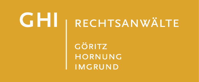 GHI - Göritz Hornung Imgrund, Rechtsanwälte Logo GHI - Göritz Hornung Imgrund, Rechtsanwälte